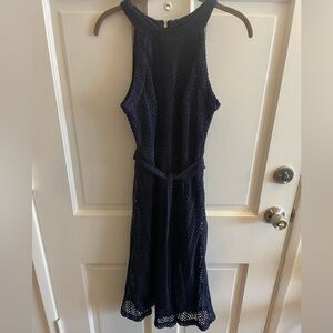Karl Lagerfeld Navy Knit Dress sz 2